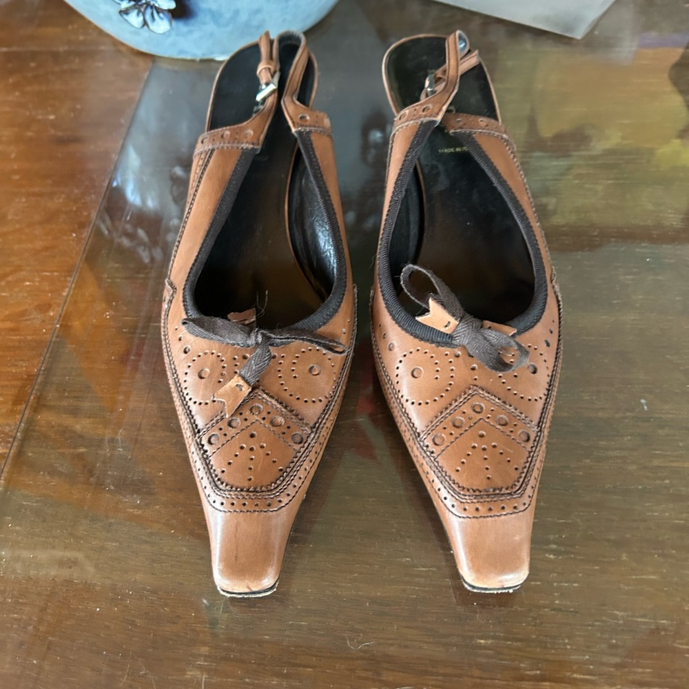 Vintage Prada 1990s Kitten Heels